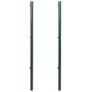 vidaXL Zaunpfosten 2 Stk. 115 cm