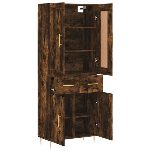 vidaXL Highboard R&auml;uchereiche 69,5x34x180 cm Holzwerkstoff
