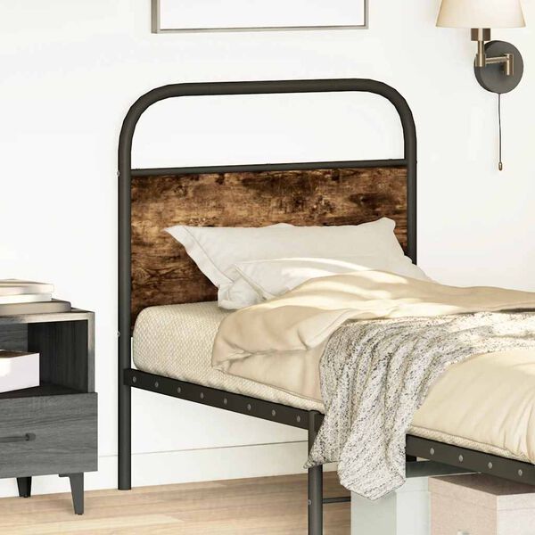 vidaXL Ersatz-Kopfteil R&auml;uchereiche 75 cm Stahl und Holzwerkstoff