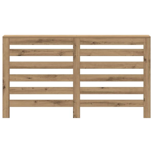 vidaXL Heizk&ouml;rperverkleidung Artisan-Eiche 149x20x82 cm Holzwerkstoff