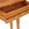 vidaXL Konsolentisch Braun 110 x 30 x 80 cm Massivholz Akazie