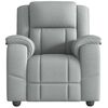 vidaXL Massagesessel Hellgrau Stoff