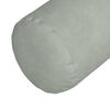 vidaXL Bolsterkissen 2 St&uuml;ck Hellgrau &Oslash; 25 x 70 cm Cordstoff