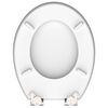 SCH&Uuml;TTE Toilettensitz mit Absenkautomatik BALANCE Hochglanz MDF