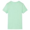 Kinder-T-Shirt Hellgr&uuml;n 104