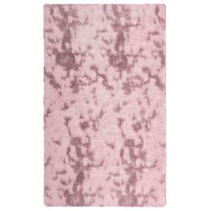 vidaXL Teppich Shaggy Hochflor NAVARRA Altrosa 60x100 cm Polyester
