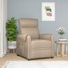 vidaXL Massagesessel Cappuccino-Braun Kunstleder