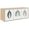 vidaXL Wandmontierter TV-Schrank HANAU 102 x 33 x 40 cm Sonoma-Eiche