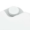 vidaXL Camping-Toilette Grau und Wei&szlig; 41,5 x 36,5 x 42 cm Polyethylen