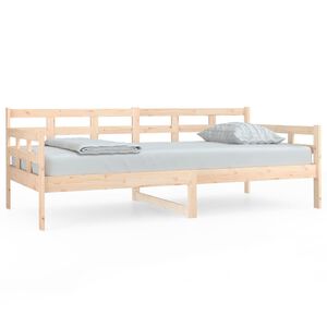 vidaXL Tagesbett Massivholz Kiefer 90x190 cm