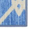 vidaXL Teppichl&auml;ufer Blau 80x600 cm