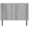 vidaXL Couchtisch Grau Sonoma 90x50x40 cm Holzwerkstoff