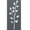 vidaXL Brennholzregal Anthrazit 40x30x80 cm Kaltgewalzter Stahl