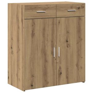 vidaXL Aufbewahrungsschrank Artisan-Eiche 80 x 42,5 x 93 cm