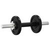 vidaXL Langhantel und Kurzhantel Set 30 kg Gusseisen