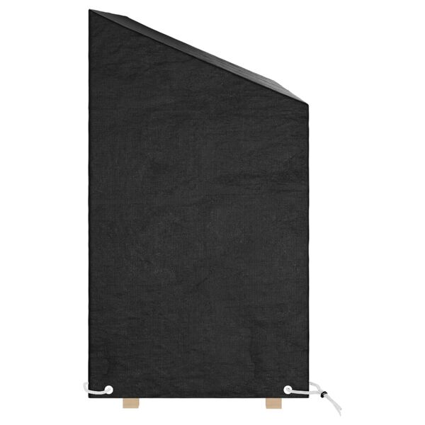 vidaXL Abdeckungen f&uuml;r Gartenbank 2 Stk. 8 &Ouml;sen 160x70x70/88 cm