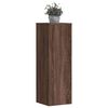 vidaXL Pflanzenst&auml;nder 2 Stk. Eichen-Optik 33x33x100 cm Holzwerkstoff