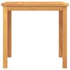 vidaXL 5-tlg. Garten-Essgruppe Massivholz Teak
