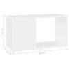 vidaXL TV-Schrank Weiß 60x24x32 cm Holzwerkstoff