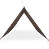vidaXL Tarp Braun 451x420 cm Wasserdicht