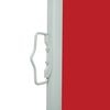 vidaXL Seitenmarkise Ausziehbar 140x600 cm Rot