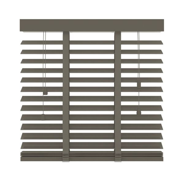 Decosol Horizontaljalousien Holz 50 mm 60x130 cm Taupe