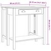 vidaXL 3-tlg. Bar-Set Wei&szlig; Massivholz Kiefer