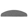 vidaXL Stufenmatten Selbstklebend 15 Stk. 65x22,5x3,5 cm Grau