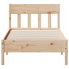 vidaXL Massivholzbett ohne Matratze 90x190 cm Kiefernholz