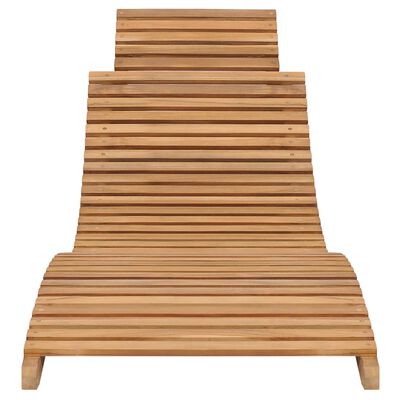 vidaXL 3-tlg. Garten-Lounge-Set Klappbar Massivholz Teak