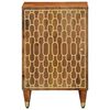 vidaXL Badschrank 38x33x58 cm Massivholz Mango