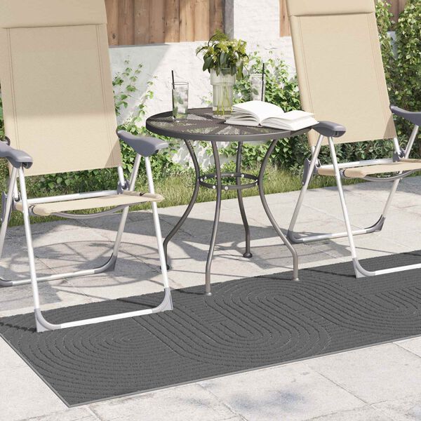 vidaXL Bereichsteppiche Rechtwinklig Anthrazit 200 x 80 cm