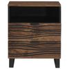 vidaXL Nachttisch Walnuss 50 x 33 x 62 cm Massivholz Akazie