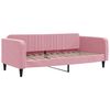 vidaXL Tagesbett mit Matratze Rosa 100x200 cm Samt