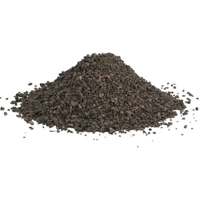 vidaXL Basalt-Kies 25 kg Schwarz 3-5 mm