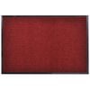 vidaXL Türmatte Rot 90 x 60 cm PVC