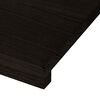 vidaXL Treppenstufen 16 Stk. Dunkelbraun 70x30x2 cm Massivholz Eiche