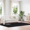 vidaXL Teppich Shaggy Hochflor NAVARRA Schwarz 200x290 cm Polyester
