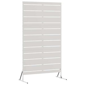 vidaXL Sichtschutz Grau 100 x 50 x 180 cm Stahl