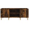 vidaXL Plattenschrank R&auml;uchereiche 121x38x48 cm Holzwerkstoff
