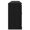 vidaXL Sideboards 3 pcs Schwarz Eichen-Optik 70 x 35,5 x 67,5 cm