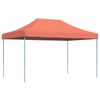 vidaXL Partyzelt Faltbar Pop-Up Terrakottarot 440x292x315 cm