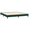 vidaXL Bettgestell ohne Matratze Dunkelgr&uuml;n 200x210 cm Samt