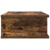 vidaXL Nachttisch Ger&auml;ucherte Eiche 40 x 31 x 15 cm Holzwerkstoff