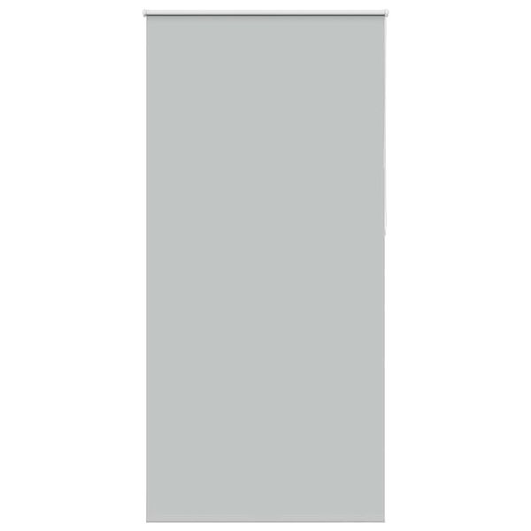 vidaXL Verdunkelungsrollo Hellgrau 90x210 cm Stoffbreite 85,7 cm