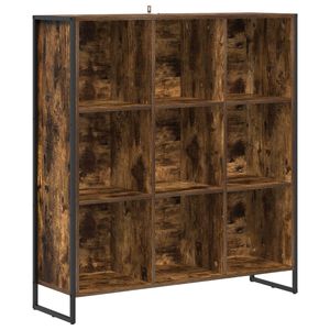 vidaXL B&uuml;cherregal Raucharbe 99,5 x 30 x 108 cm Holzwerkstoff