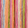 vidaXL Fadenvorh&auml;nge 2 Stk. Mehrfarbig 100x250 cm