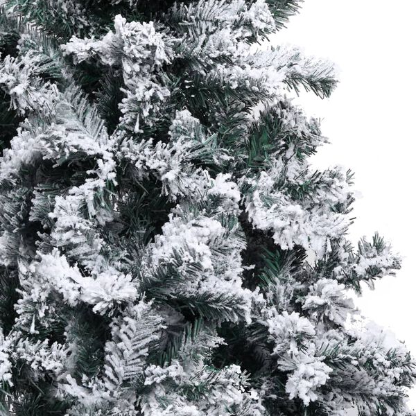 vidaXL K&uuml;nstlicher Weihnachtsbaum Beschneit Gr&uuml;n 300 cm PVC