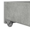 vidaXL Tagesbett mit Schubladen Grau 90 x 200 cm Holzwerkstoff