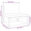 vidaXL 7-tlg. Garten-Lounge-Set mit Gr&uuml;nen Kissen Massivholz